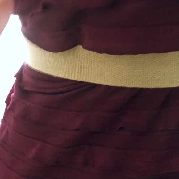 Vintage Omega stretch arrowhead belt — Made in USA, Small (24") - Picture 4 of 11